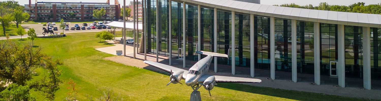 Droneshot of the Heritage Centre